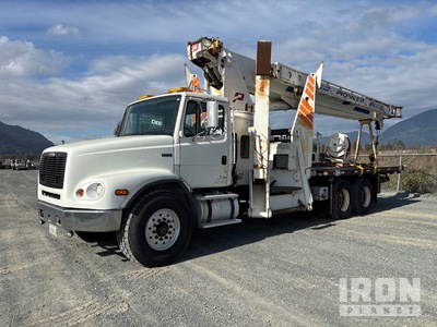Pioneer 4000 55000 lb Straight Boom on 1999 Freightliner FL112 6x4 Boom Truck