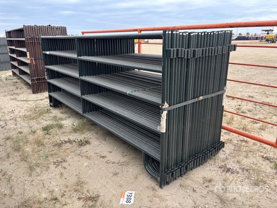 Quantity of (24) 12 ft Livestock Panel