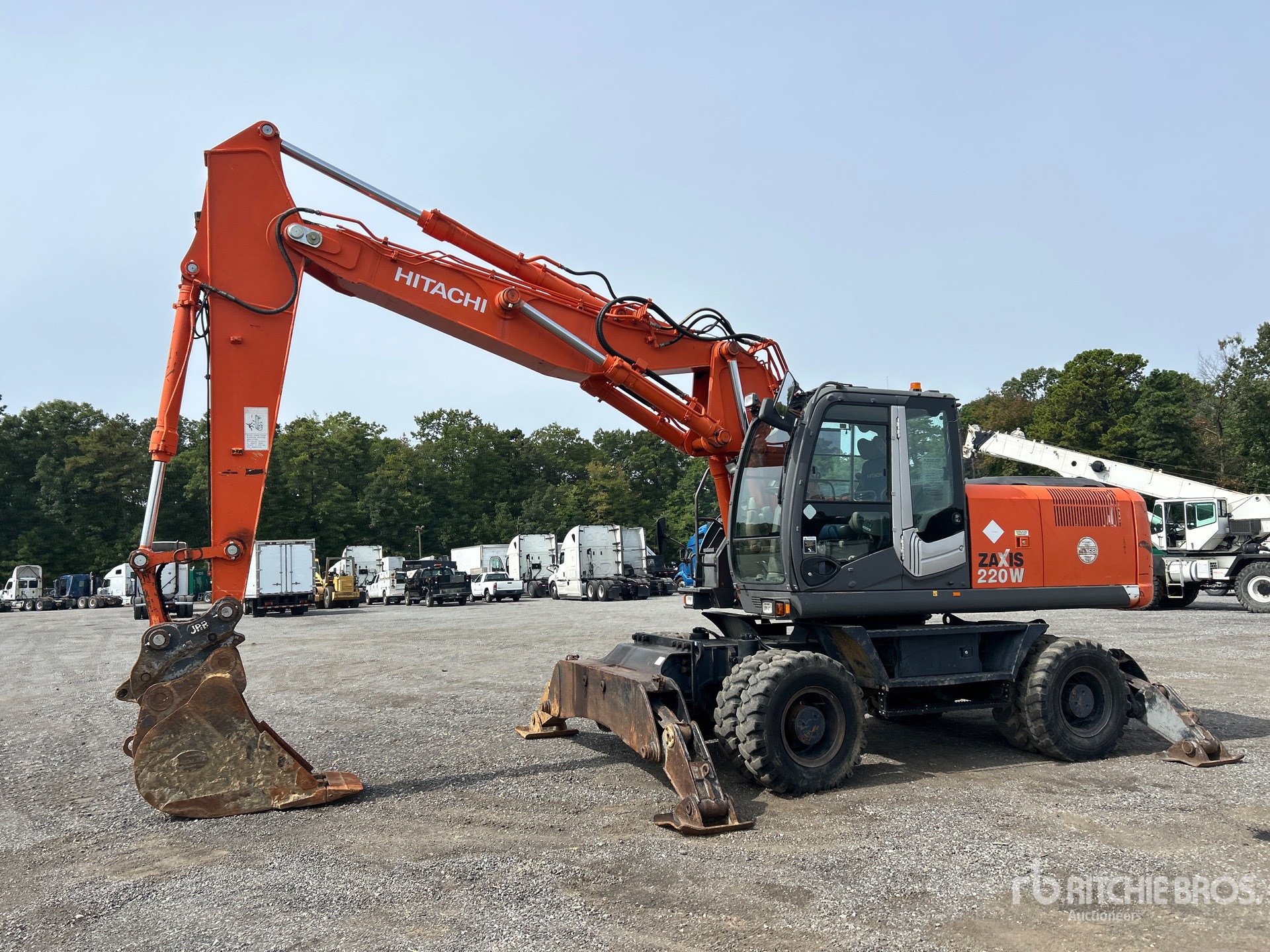 2012 Hitachi ZX220W-3 Wheel Excavator