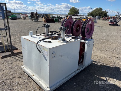 Skid Mounted Storage Oil, and Waste Oil Tank