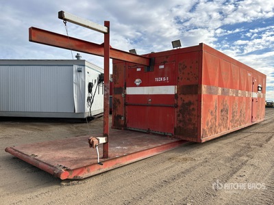 30 ft x 12 ft Skid-Mounted Shop