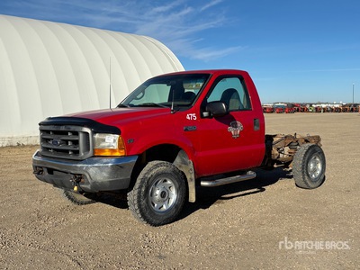 2000 Ford F-250 XL 4x4 Cab & Chassis