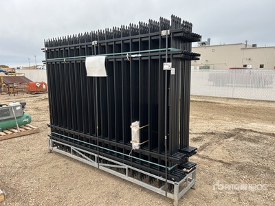 Quantity of Canex 10 ft x 7 ft Powder Coated Site Fence (Unused)