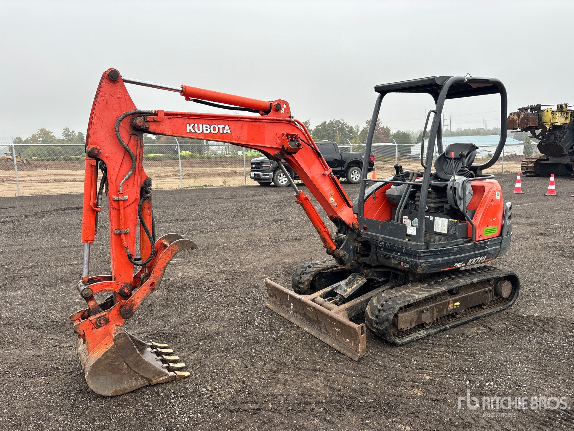 2018 Kubota KX71-3 Mini Excavadora