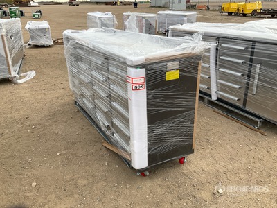 7FT-20D-01C 7 ft 20-Drawer Heavy Duty Workbench (Unused)