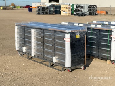 10FT-25D-01C 25-Drawer Heavy Duty Workbench (Unused)