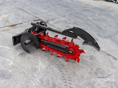 2025 GIYI GY-X380 Mini Skid Steer Trencher (Unused)