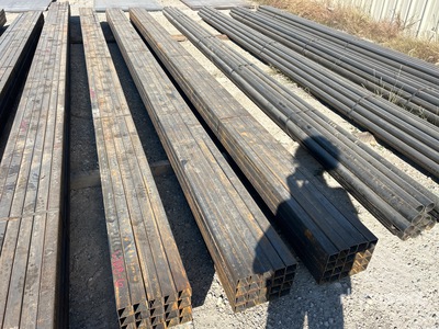 Quantity of (24) 2 in x 2 in x 16 GA Sq Tube Bundle Divers