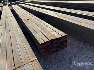 Quantity of (22) 14 GA Sq Tubing معادن متنوعة