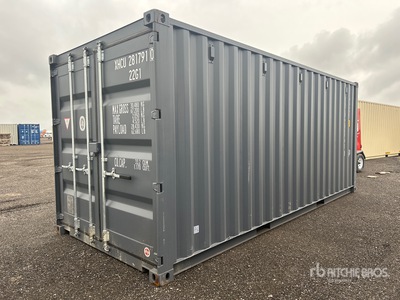 2025 20 ft Standard Contenedor de almacenamiento
