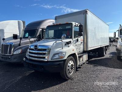 2017 Hino 338 4x2 Van Truck (Inoperable)