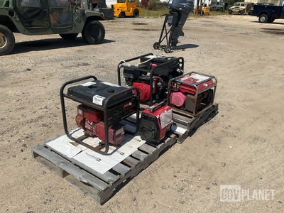 (4) Assorted Portable Generators