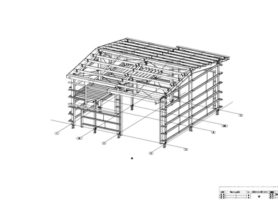40 ft x 40 ft x 20 ft Insulated Building w/40 ft Storage Container (Unused)