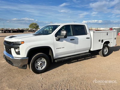 2020 Chevrolet 2500HD 4x4 Crew Cab Utility Truck