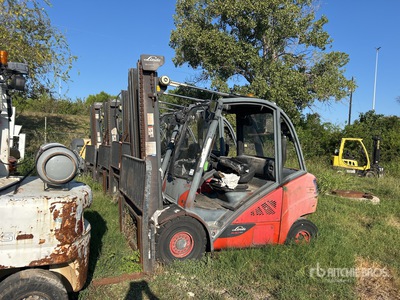 2018 Linde H30D Pneumatic Tire Forklift
