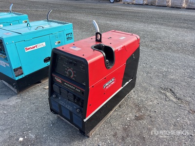 Lincoln 250 250 A Skid-Mounted Multi-Process Electric Welder
