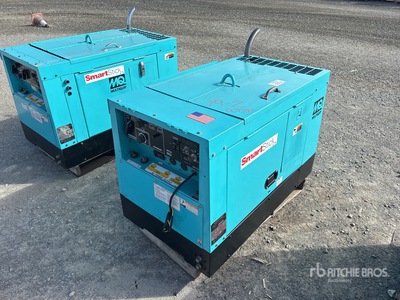 Whisperweld SDW-225SS 200 A Skid-Mounted Multi-Process Welder And Engine Driven Welder