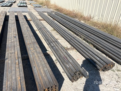 Quantity of (18) 2 3/8 in Bundle Pipe
