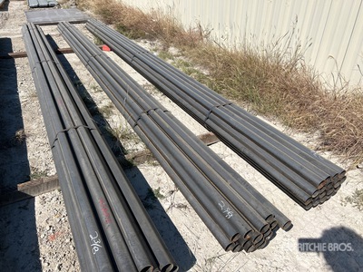 Quantity of (18) 2 3/8 in Bundle Pipe