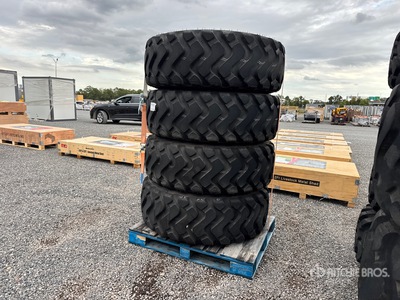 Quantity of (4) Michelin XHA2 17.5R25 Tyres