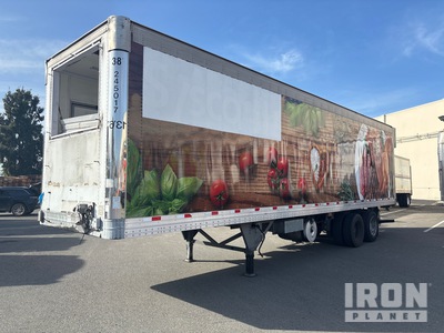 2017 Hyundai 38 ft x 102 in Sliding T/A Kühl-Anhänger