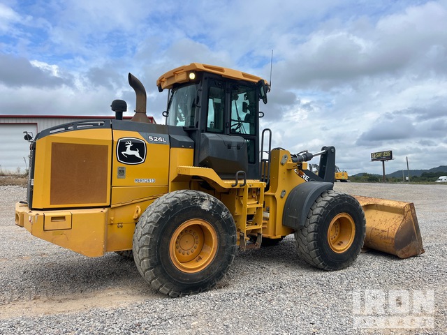 CARGADOR FRONTAL 2019 JOHN DEERE 524L