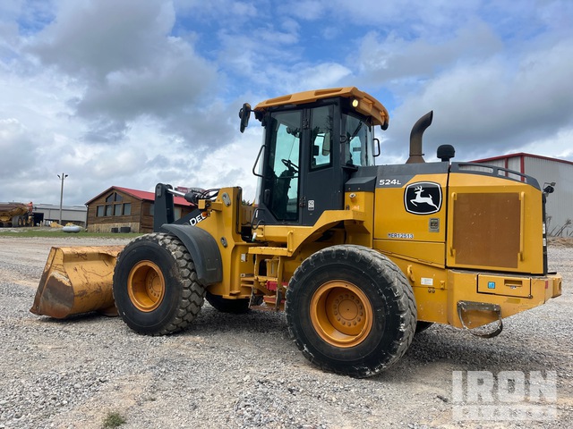 CARGADOR FRONTAL 2019 JOHN DEERE 524L
