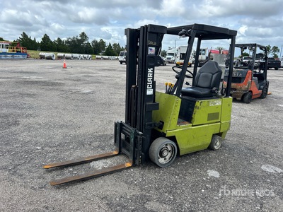 1997 Clark GCX15E 2850 lb Cushion Tire Forklift