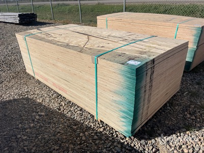Quantity of (60) 1/2 in 4 x 8 CSP/DFP No Stamp Plywood (Unused)