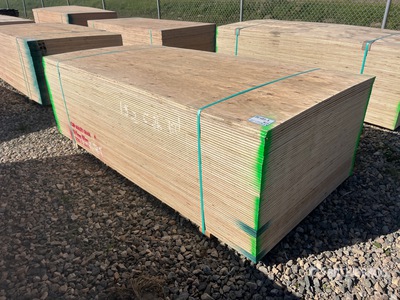 Quantity of (60) 1/2 in 4 x 8 CSP/DFP No Stamp Plywood (Unused)