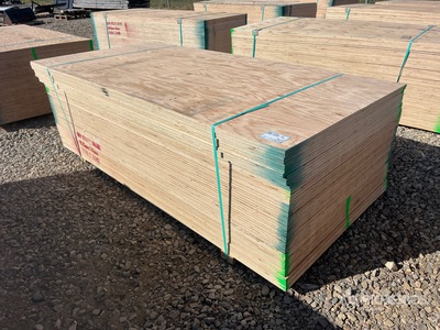 Quantity of (50) 5/8 in x 4 x 8 CSP/DFP No Stamp Plywood (Unused)