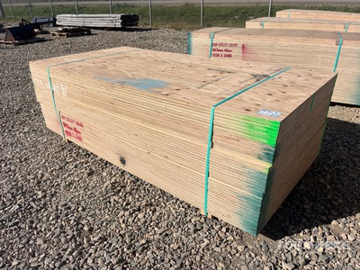 Quantity of (40) 3/4 in x 4 x 8 CSP/DFP No Stamp Plywood (Unused)