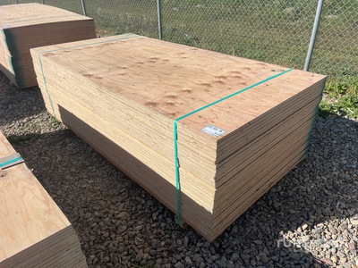 Quantity of (30) 1 in x 4 x 8 CSP/DFP No Stamp Plywood (Unused)