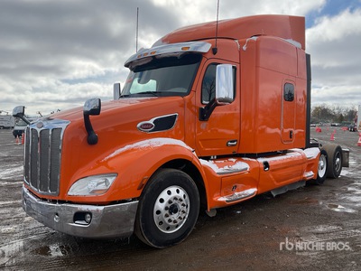 2020 Peterbilt 579 6x4 Sleeper Truck Tractor