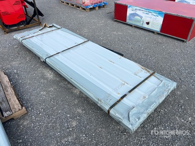 Quantity of (100) 2025 SKLP SKL50 Galvalume Steel Sheets (Unused)
