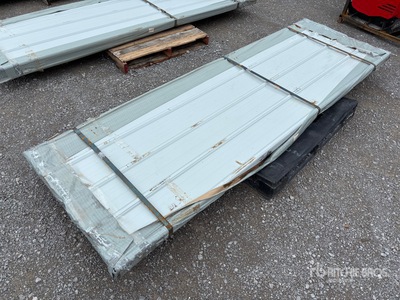 Quantity of (100) 2025 SKLP SKL50 Galvalume Steel Sheets (Unused)