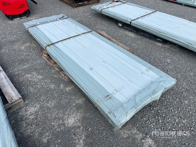 Quantity of (100) 2025 SKLP SKL50 Galvalume Steel Sheets (Unused)