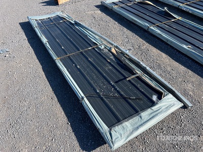 Quantity of (100) 2025 SKLP SKL50 Galvalume Steel Sheets (Unused)