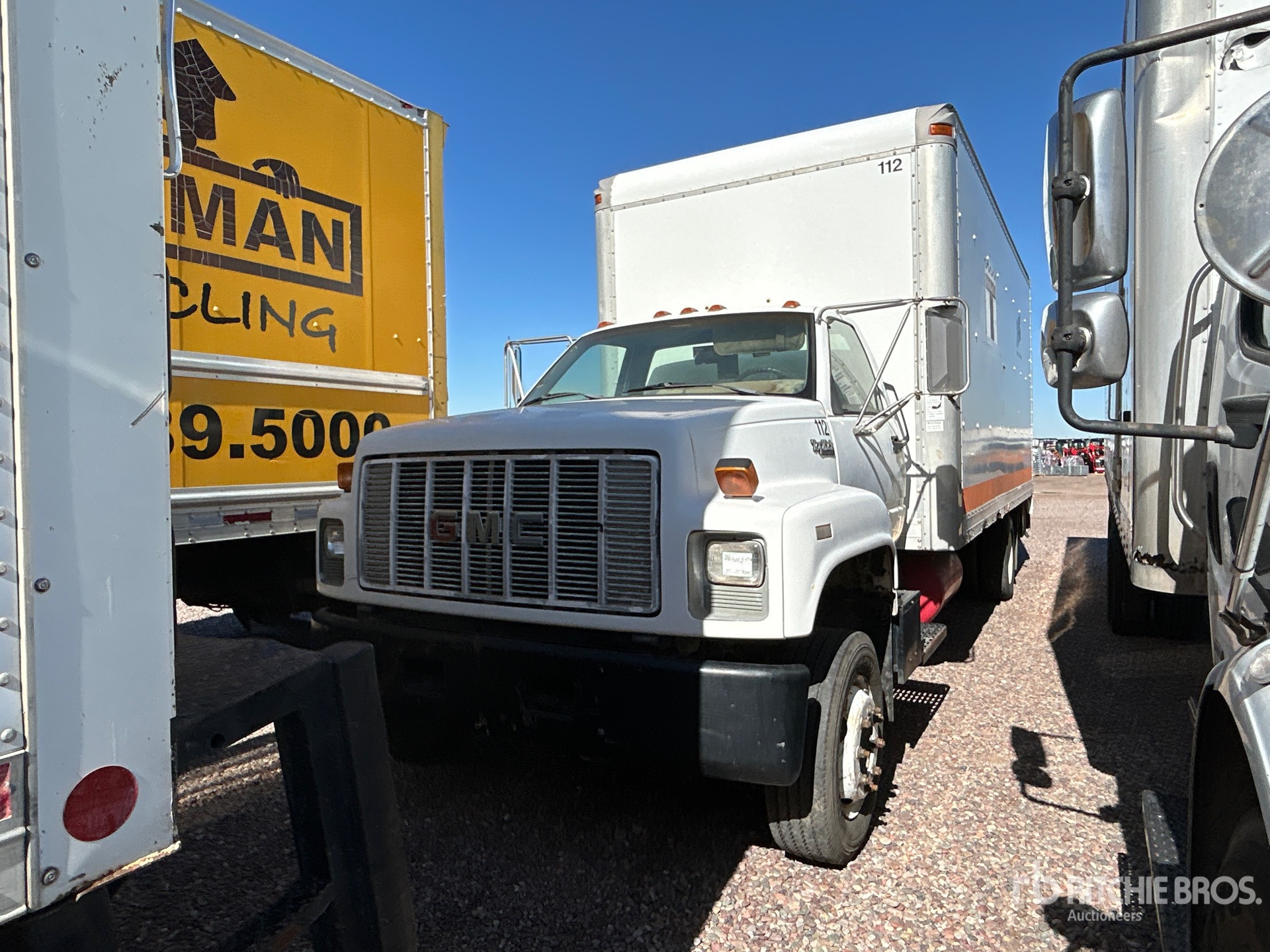 1991 GMC C7500 4x2 Van Truck (Inoperable)