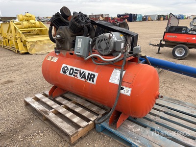 2004 Devair VAT5063 Skid-Mounted Electric 120 gal Air Compressor