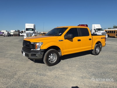 2018 Ford F-150 XL 4x4 Crew Cab Pickup