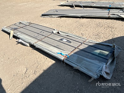 Quantity of (100) 2025 SKLP SKL100 Galvalume Steel Sheets Materiale edile (Unused)
