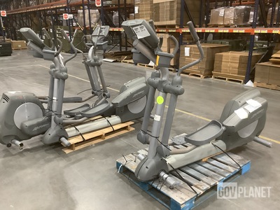 (3) Life Fitness 91x Ellipticals