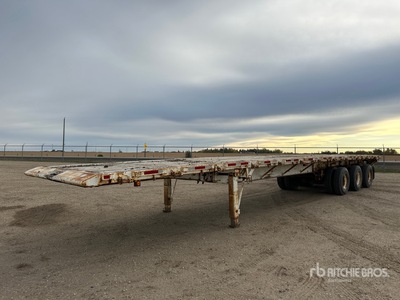 1997 Lode King 48 ft Tri/A Flatbed Rimorchio per giacimenti idrocarburi