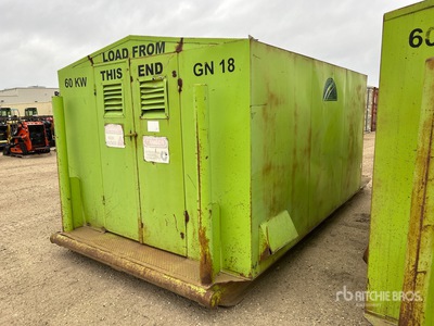 2003 Stamford 60 kW Skid-Mounted Generador
