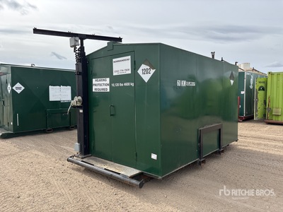 2003 Stamford 60 kW Skid-Mounted Groupe électrogène