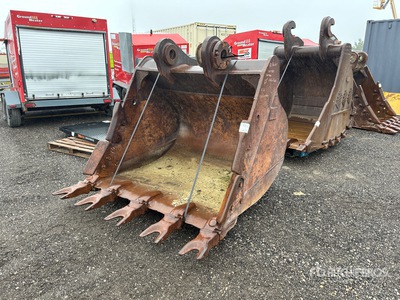 Cat 65 in Digging Excavator Bucket