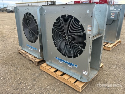 Quantity of (2) Caldwell GGL-81011 10 hp 4 ft Aeration Fan