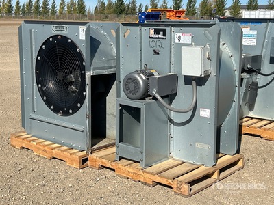 Quantity of (2) Caldwell C27-1012 10 hp 3 ft 9.5 in Aeration Fan