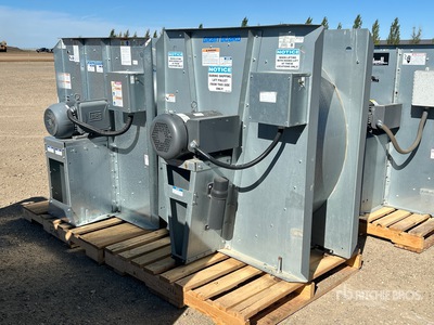Quantity of (2) Caldwell GGL-81011 10 hp 4 ft Aeration Fan